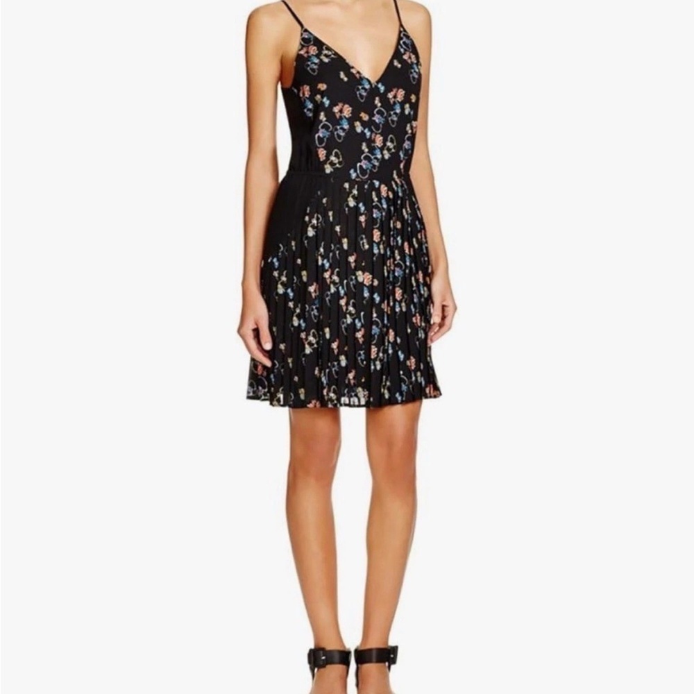 Rebecca Minkoff Women's Refraction Printed-Floral Cami Dress Size 4 Women
